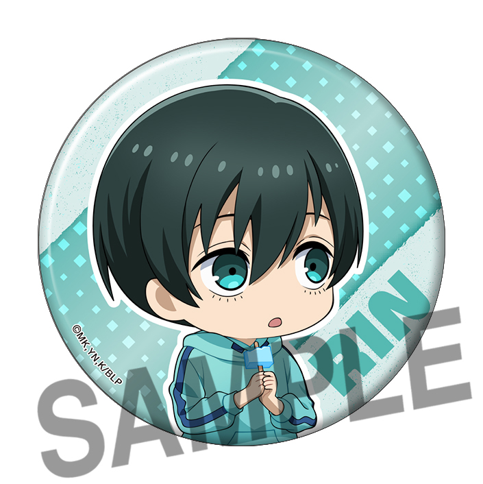 ブルーロック VS. U-20 JAPAN 1ホログラム缶バッジ：糸師 凛 (幼少期)