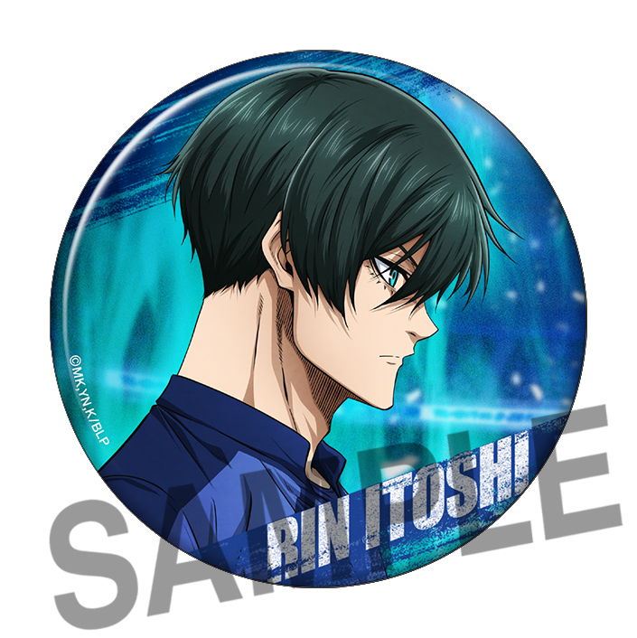 ブルーロック VS. U-20 JAPAN 3ホログラム缶バッジ：糸師 凛