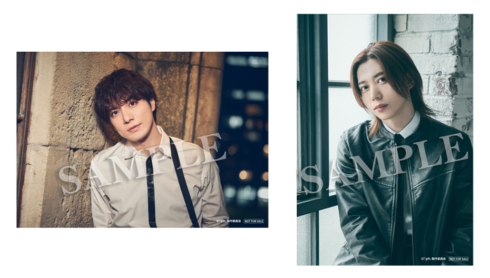 ドラマ『gift』 Blu-rayムービック特典　秋葉浩太＆夏目 奏L判ソロブロマイド2枚セット